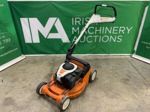 UNRESERVED Stihl RM448TC Petrol Self Drive Lawn Mower