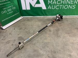 UNRESERVED Gardencare Long Reach Petrol Pole Saw