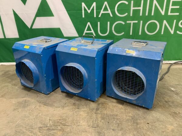 UNRESERVED 3 x 110V Heaters