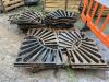 Pallet Of Cast Iron Tree Grilles - 2