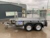 UNRESERVED Ifor Williams GD84GT Twin Axle Mesh Sided Plant Trailer - 2