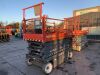 UNRESERVED 2 x 2016/2014 Skyjack SJ4632 Electric Scissors Lifts - 4