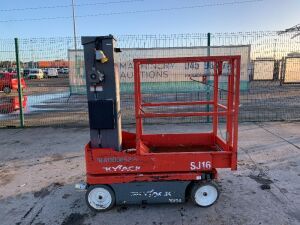 UNRESERVED 2018 Skyjack SJ16 Electric Mast Lift