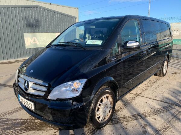 UNRESERVED 2013 Mercedes Benz Viano Trend CDI 2.2 Auto **VRT Note**