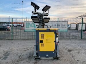 UNRESERVED 2016 Atlas Copco QLB60 8M LED Lighting Tower/Generator