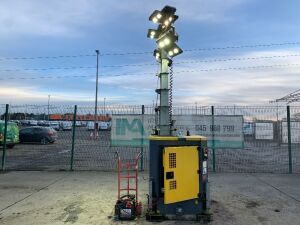 UNRESERVED 2016 Atlas Copco QLB60 8M LED Lighting Tower/Generator