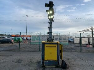 UNRESERVED 2016 Atlas Copco QLB60 8M LED Lighting Tower/Generator