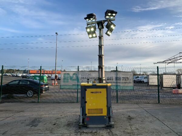 UNRESERVED 2016 Atlas Copco QLB60 8M LED Lighting Tower/Generator