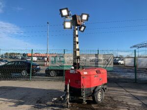 UNRESERVED 2013 Tower Light VB-9 Fast Tow Diesel LED Lighting Tower