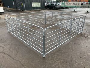 NEW/UNUSED 10FT x 10FT Sheep Pen c/w Drop Pins