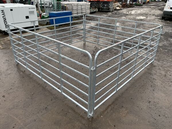 NEW/UNSUED 8FT x 8FT Sheep Pen c/w Drop Pins