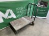 UNRESERVED 2x Flatbed Trolley - 8