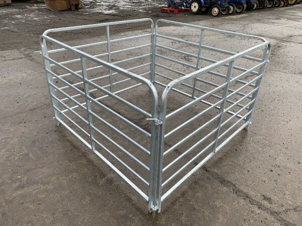 NEW/UNUSED 5FT x 5FT Sheep Pens c/w Drop Pins