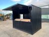 NEW/UNUSED 10'x7' Container Vending Unit c/w Side Opening Hatch