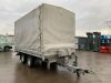 UNRESERVED Unsinn Twin Axle 3.5T Curtainside Trailer c/w Tail Lift - 7