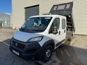 UNRESERVED 2021 Fiat Ducato Maxi 2.3L Crew Cab 3 Way Tipper