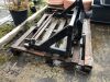 Large Roll Sod Frame To Suit Mini Skid Steer Loader - 2