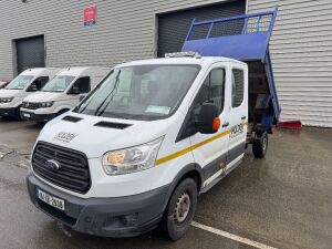 UNRESERVED 2016 Ford Transit T350 Crew Cab Tipper