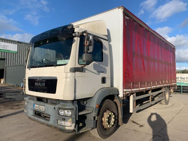 UNRESERVED 2014 MAN TGM 18.250 4x2 Curtainsider c/w Zepro Tail Lift