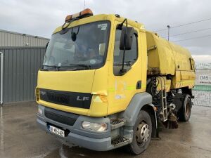 UNRESERVED 2006 Daf FA55 Sweeper Truck