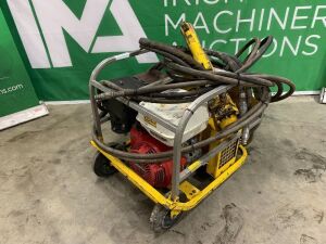Benford Hydraulic Power Pack c/w Hoses & Hammer