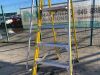 Clow 5 Step Fibreglass Podium Ladder - 4