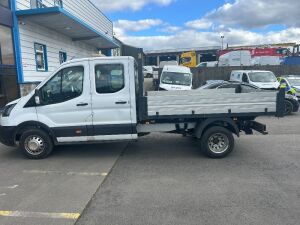 UNRESERVED 2021 Ford Transit 470 Base 2.0TD Twin Wheel Crew Cab Tipper