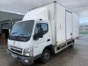 UNRESERVED 2007 Mitsubishi Canter FB83B6 3C15 Manual Box Body