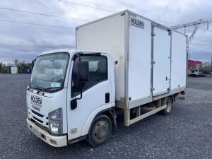 UNRESERVED 2016 Isuzu NL 3.5T Box Body c/w Tail Lift