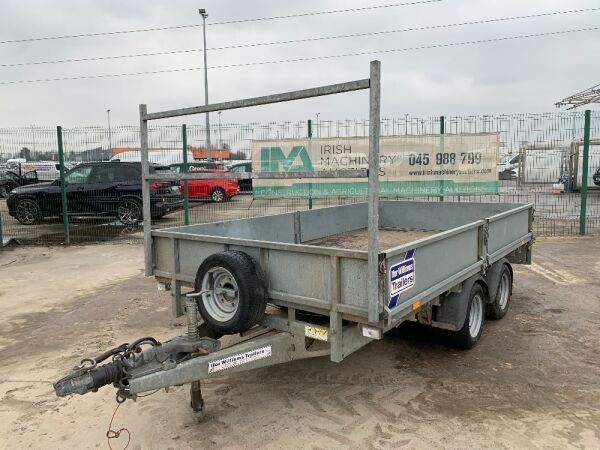 2017 Ifor Williams LM126G Dropside Trailer c/w Ladder Rack
