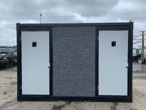 NEW/UNUSED 13FT Male & Female Toilet Block