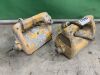 2x Yellow Concrete Pokers