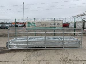 NEW/UNUSED 14FT Heavy Duty Farm Gate c/w 2 x 20mm Locking Bars