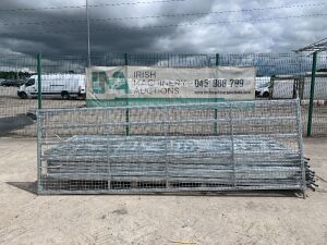 NEW/UNUSED 12FT Heavy Duty Full Mesh Farm Gate