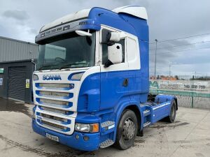 UNRESERVED 2007 Scania R480 4x2 Tractor Unit