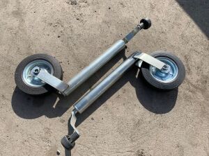 NEW 2 x 750KG Jockey Wheels
