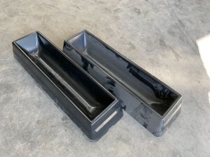 NEW 2 x 1M Sheep Troughs