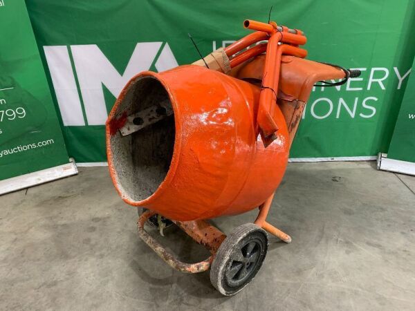 2014 Belle Mini Mix 110V Cement Mixer c/w Stand