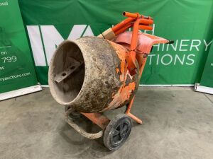 2014 Belle Mini Mix Petrol Cement Mixer c/w Stand