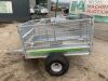 NEW/UNUSED Rancher 5x3 Single Axle Sheep Trailer - 2