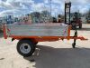 NEW/UNUSED Single Axle 4T Tractor Tipping Trailer (8FT X 4'7FT) - 6