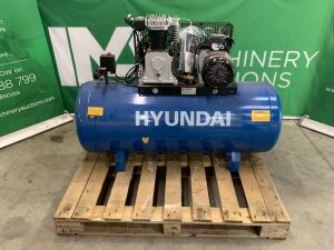 UNRESERVED Hyundai HY3200S 200L Air Compressor