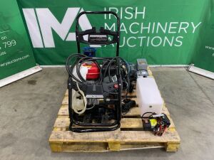 UNRESERVED Pacini PTW-3200 Petrol Power Washer, Diesel Transfer Pump, Hyundai Water Pump & Hydraulic - Motor Unit