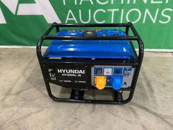 UNRESERVED 2023 Hyundai HY3000L Petrol Generator