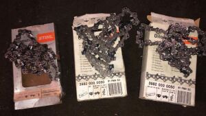 3 x New Stihl Chainsaw Chains