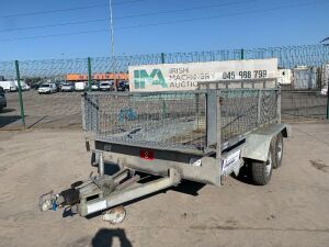 UNRESERVED Indespension Twin Axle 2.7T Mesh Sided Dropside Trailer