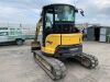 2019 Yanmar VIO57-6A Zero Tail 5.5T Excavator c/w 2 x Buckets - 9