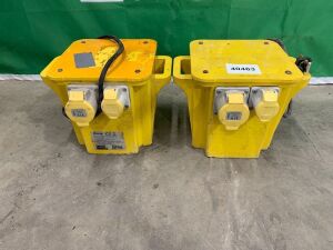 UNRESERVED 2 x 110V Transformers