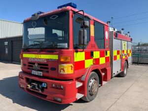 2002 Dennis Sabre 4x2 Fire Engine