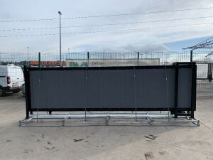 NEW/UNUSED 16FT Heavy Duty Composite Electric Sliding Gate c/w Remotes (4ft 2" H)